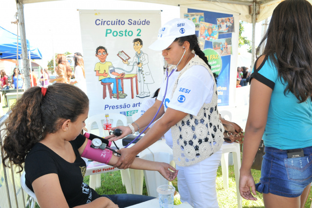 Sesi promove sábado em Ponta Porã a edição 2014 da Ação Global A edição pretende promover mais de 10 mil atendimentos nas áreas de cidadania, educação, saúde e lazer (Foto: Divulgação/Assecom)