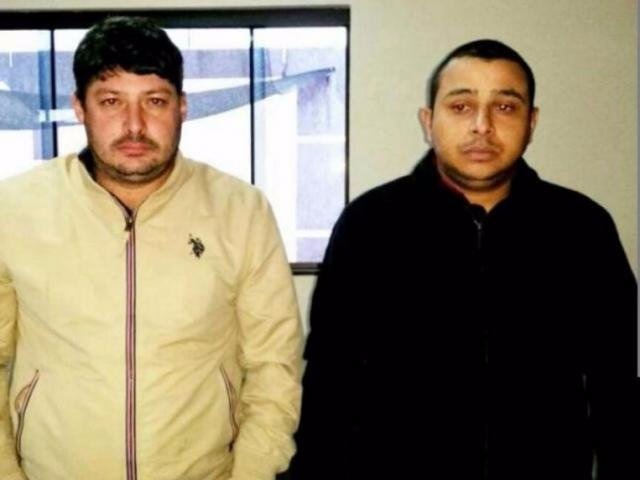 Juiz libera membros do PCC presos com armas e droga e causa polêmica Os brasileiros Claudinei e Cícero, presos em junho, vão cumprir medidas alternativas (Foto: ABC Color)