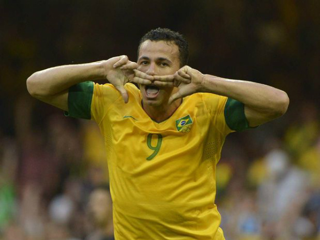 Damião marcou o segundo gol do Brasil na vitória contra o Egito. Foto: Ricardo Matsukawa/Terra