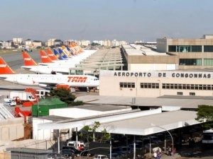 Três aeroportos de MS estão em projeto de privatização de Bolsonaro Congonhas seria o chamariz em licitação: quem o comprar, levaria os aeroportos do Estado. (Foto: Valter Campanato/Agência Brasil)