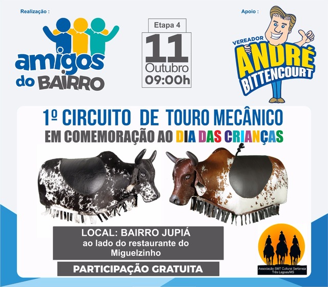 Jupiá receberá manhã de lazer na quarta-feira Foto/Assessoria