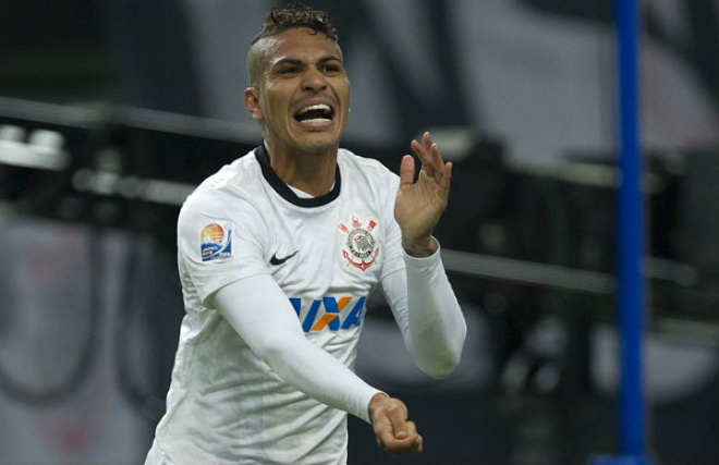 Guerrero marcou de cabeça aos 29 min do primeiro tempo e colocou o Timão na final do Mundial (Daniel Augusto Jr/Ag. Corinthians)