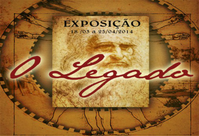 Exposição "O Legado" é prorrogada até dia 25 no TJ Com 21 protótipos do gênio da Renascença, todos construídos a partir de estudos e desenhos, a exposição tem seis trabalhos inéditos (Foto: Divulgação/Assecom)