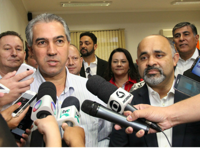 Governador e Ministro debatem investimentos para o esporte do interior de MS O governador disse que