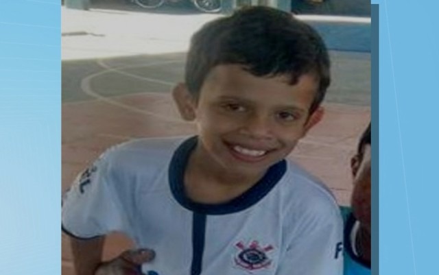 Menino de 10 desapareceu em Nova Andradina, MS (Foto: Reprodução/TV Morena)