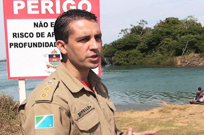 Placas de advertência são instaladas em canal do Rio Paraná em Três Lagoas Quatro placas foram instaladas pelo local
Foto: Anderson Duarte