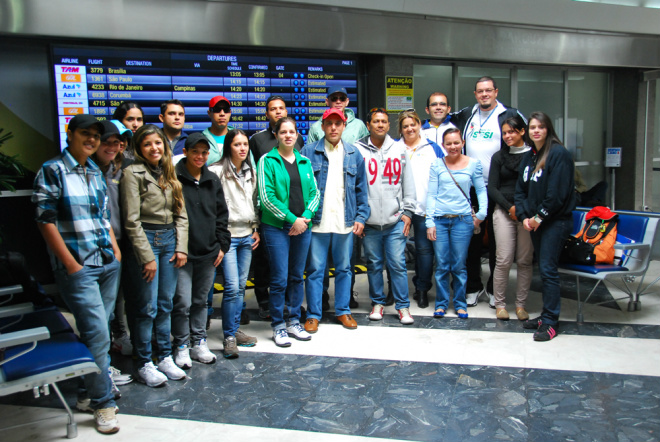 A equipe sul-mato-grossense é composta por 24 trabalhadores-atletas (Foto: Divulgação/Assecom)