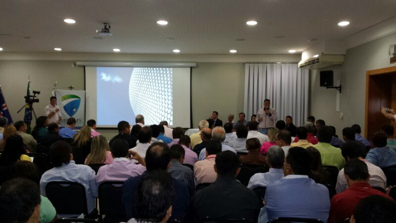 Encontro de vereadores de MS reúne 22 delegações em Três Lagoas Até o momento, vereadores de 22 cidades do Estado participam do evento (Foto: Ricardo Ojeda)