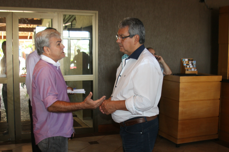 Jorginho do Gas destacou o evento como de suma importância aos colegas do Bolsão (Foto: Léo Lima)