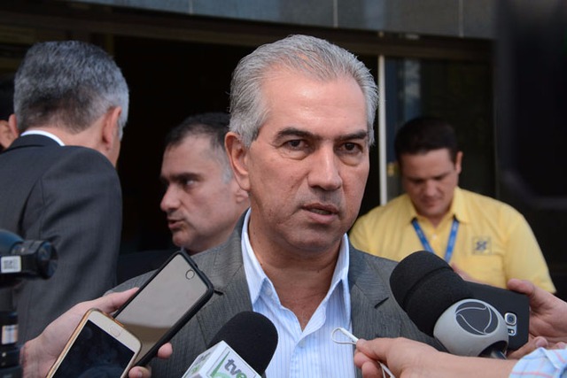 Paraguai fecha o cerco e sobra para Mato Grosso do Sul proteger as fronteiras Reinaldo Azambuja reiterou o descaso da União com as fronteiras - Foto: Bruno Henrique / Correio do Estado