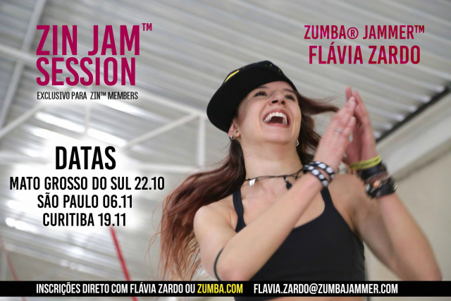 Flávio Zardo vem à Três Lagoas para evento solidário Na página do Facebook da instrutora de Zumba, Flávia Zardo, além de Três Lagoas consta as datas de outros eventos que ele fará no Brasil ainda este ano (Foto: Divulgação)