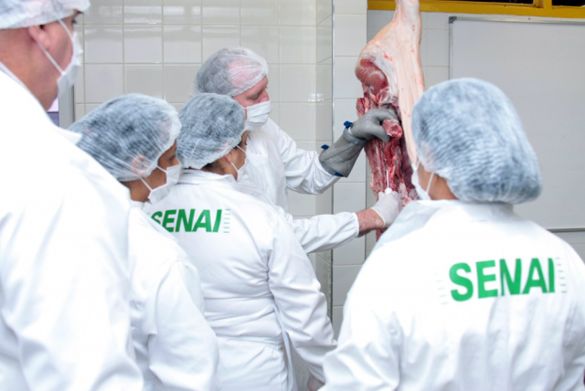 Laboratório Aberto do Senai reúne industriários da panificação, carnes e laticínios Na quarta-feira (05/04) será o dia para o setor de carne. (Foto: Divulgação)