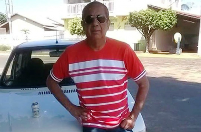 O ex-PRF Nascimento, assassinado a tiros ontem, em Paranaíba (Foto: Jornal Tribuna Livre)