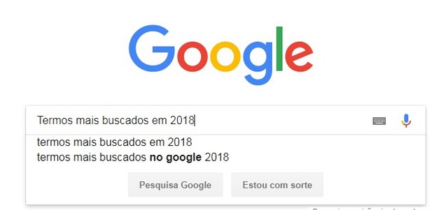 Google divulga termos mais pesquisados no Brasil em 2018
