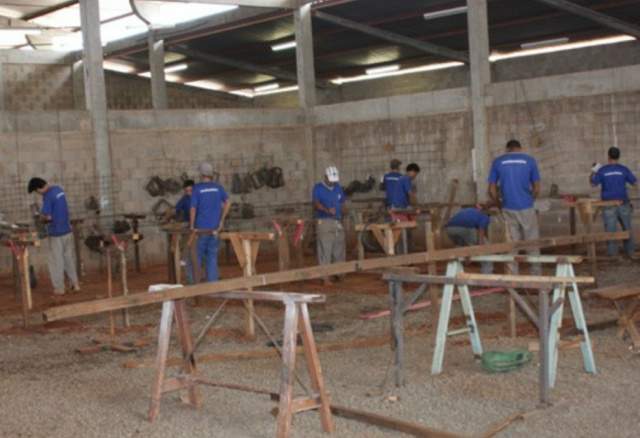 Presídio da Gameleira tem 80% dos internos no mercado de trabalho Somente nos casos de algum impedimento, seja ele legal ou disciplinar, o preso não é encaminhado ao mercado de trabalho (Foto: TJMS)