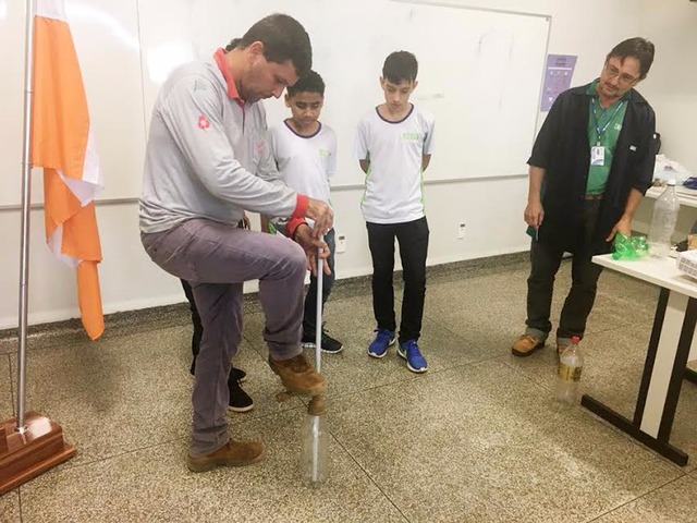 Roteiro do Urupet na Estrada termina na Escola do Sesi de Aparecida do Taboado A ação encerra o roteiro, que começou na segunda-feira (03) (Foto/Assessoria)