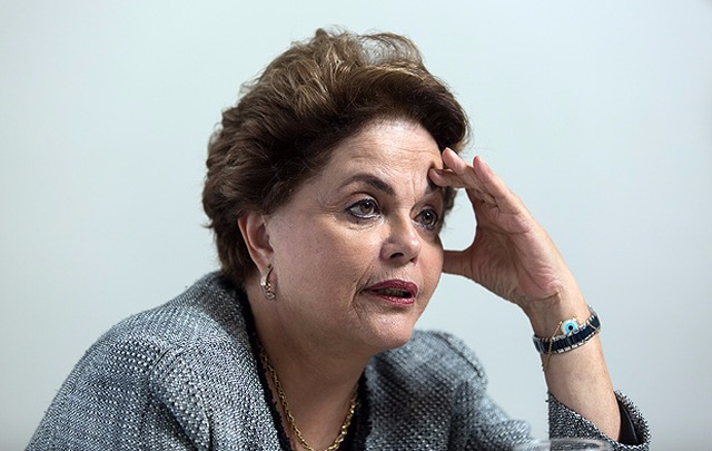 A ex-presidente Dilma Rousseff, que teve os bens bloqueados