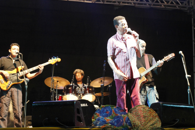 26° Festa do Folclore de Três Lagoas/MS Jair Rodrigues no palco da Festa do Folclore.
Foto Yuri Spazzapan