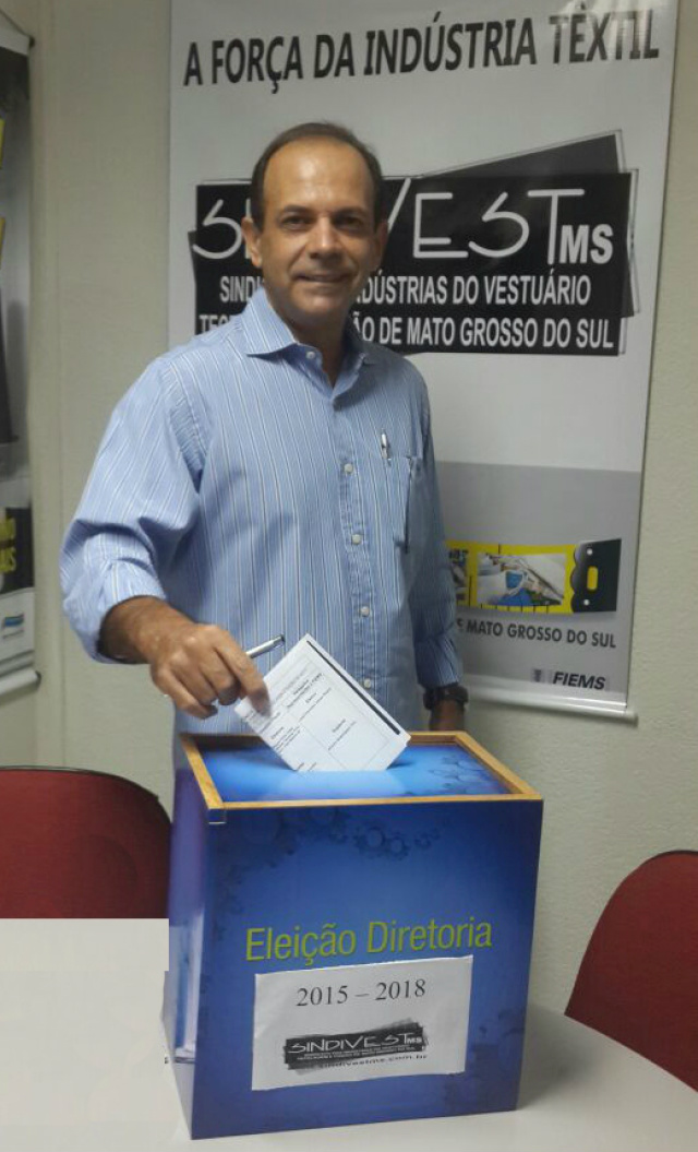 Sindicato das indústrias do vestuário e têxtil elege nova diretoria A votação foi tranquila e elegeu José Francisco Veloso Ribeiro como presidente do sindicato. (Foto: Divulgação)