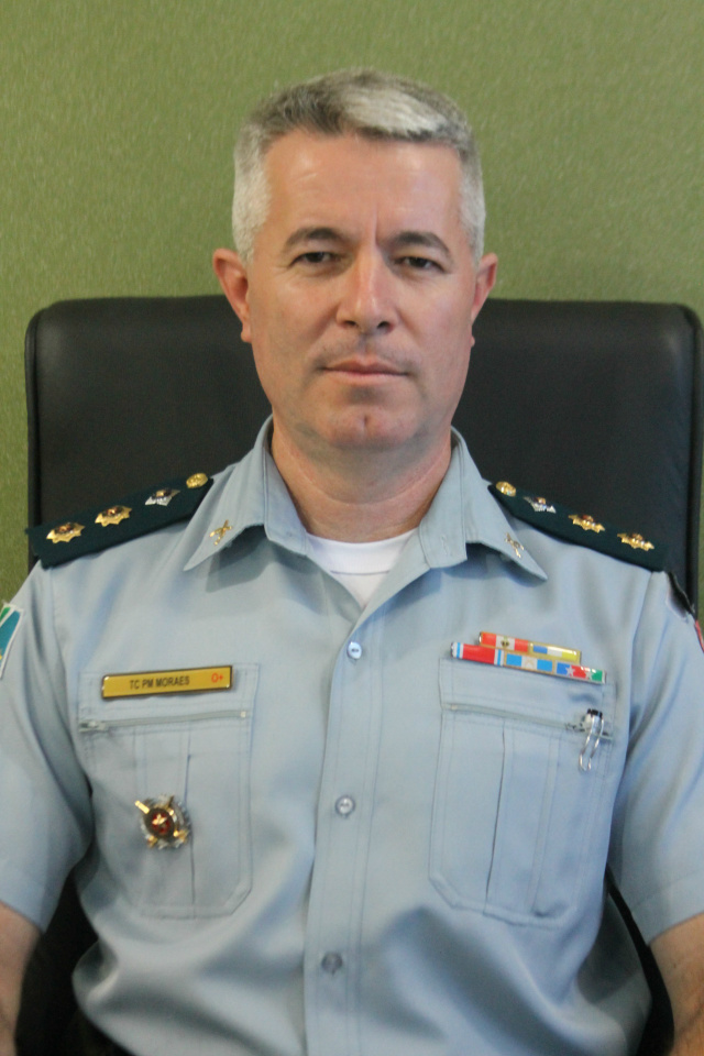 José Aparecido de Moraes, novo comandante da Polícia Militar de Três Lagoas. (Foto: Tamires Tatye).