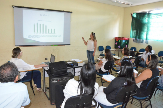 O encontro possibilitou a troca de informações entre os profissionais, além da coleta de dados que é realizada com a população. (Foto: Divulgação)