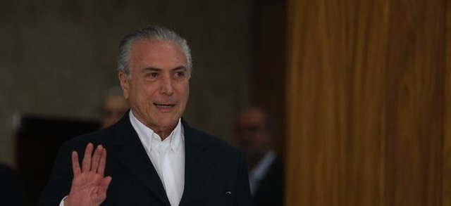 o presidente Temer desembarcou em Brasília após participar da reunião da cúpula do G20 (Foto: Agência Brasil)