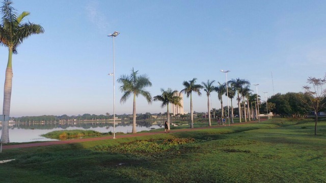 Sol com muitas nuvens e previsão de chuva para esta quarta-feira Lagoa Maior. (Foto: Ricardo Ojeda/Perfil News)