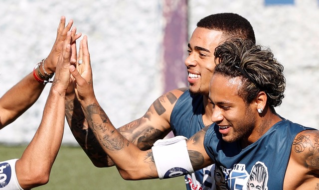 Neymar celebra dupla com Gabriel Jesus: "A gente vai dar trabalho" O camisa 10 do Brasil apontou que pretende