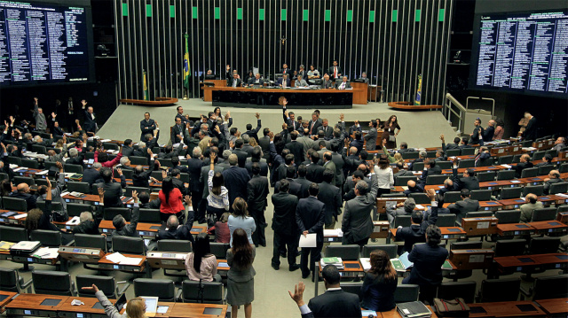 Plenário da Câmara aprova indicações para comissão do impeachment A Ordem do Dia do Plenário foi encerrada, em razão da votação. (Foto: Ilustração)