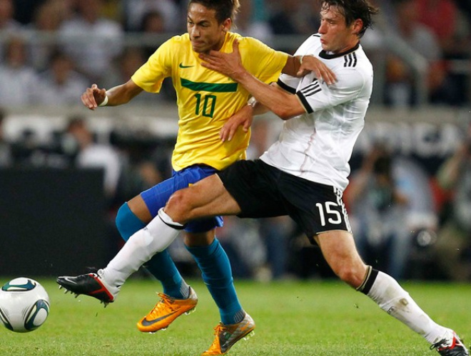 Brasil perde por 3 a 0 da Alemanha e Mano Manezes segue sem vencer clássicos
Foto: Reuters