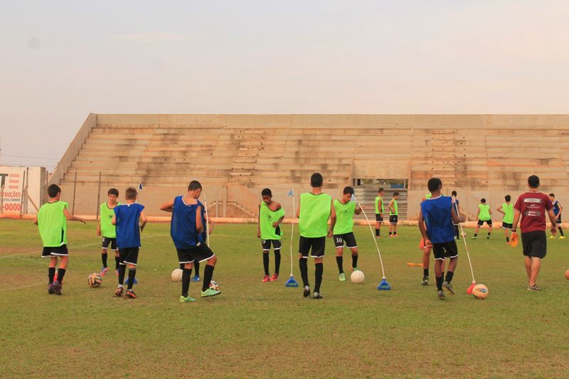 Atletas de Três Lagoas viajam hoje para jogar contra Corinthians e Ponte Preta Para a o grande dia, os atletas treinaram duro para representar Três Lagoas (Foto: Divulgação/ CTAF)