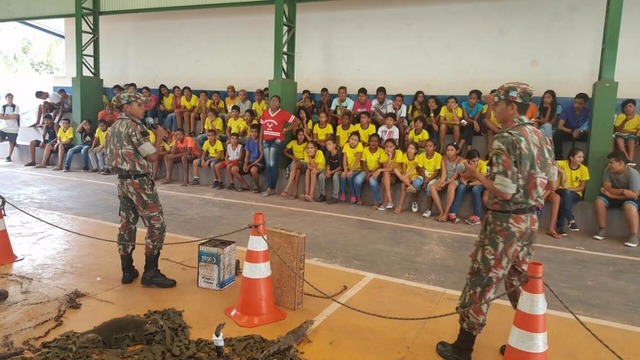 Projeto Florestinha realiza Educação Ambiental para 18.309 mil alunos em 79 escolas de 11 municípios no primeiro semestre Os trabalhos são realizados em forma de oficinas temáticas (Foto/Assessoria)