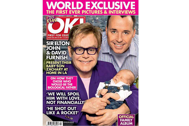 O casal mostrou pela primeira vez o filho
Foto: Divulgação