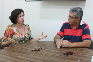 O Governo Federal nos deixou ‘’a pé’’, diz Marcia Moura durante balanço de 2015 Marcia disse que o ano de 2015 foi de muitas dificuldades e que espera mais parcerias do Governo Federal (Foto: Tamires Tattye)