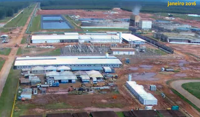 Expansão da Fibria vai gerar 40 mil empregos em Três Lagoas, porém gradativamente O projeto de expansão da Fibria, batizado de Horizonte 2 já está com 22% de obras concluídas e de acordo com o cronograma deverá ser concluído até o final de 2017 (Foto: Reprodução/You Tube)