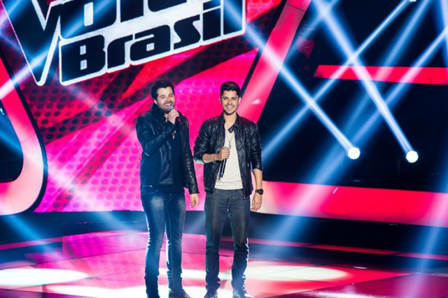 A dupla foi uma das sensações do programa The Voice Brasil, exibido pela Rede Globo (Foto: Divulgação/Assecom)
