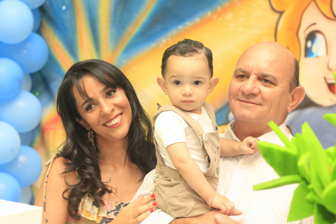 Arthur e família.
Foto Yuri Spazzapan