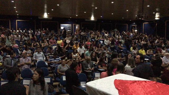 Cerca de 600 pessoas participaram do evento. (Foto: Divulgação)