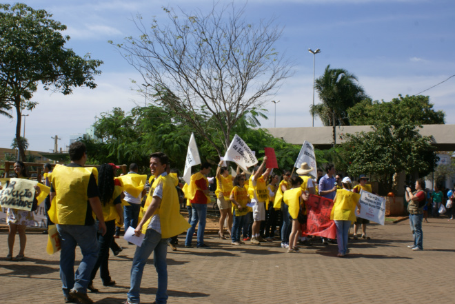 Em Três Lagoas, servidores da UFMS, IFMS e a Polícia Federal estão em greve (Foto: Arquivo/Perfil News)