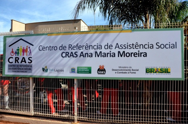 Assistência social promove distribuição de agasalhos O CRAS Ana Maria Moreira está localizado no bairro Vila Verde e foi inaugurado no dia cinco de julho (Foto: Assessoria)