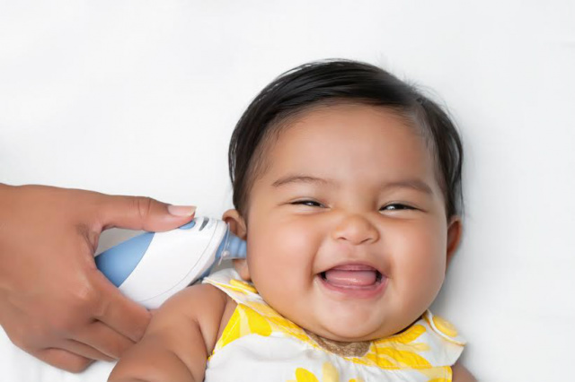 Teste detecta problema de audição em bebês de 0 a 6 meses (Foto: Divulgação)