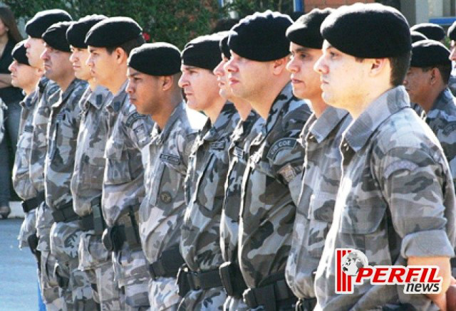 Serão mobilizados e estarão de prontidão centenas de policiais militares de diversas Unidades. (Foto:Arquivo/Perfil News)