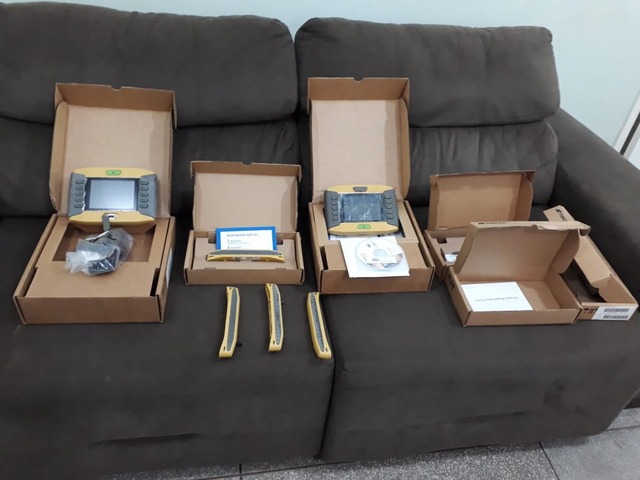 Polícia de Selvíria prende funcionário da Eldorado que furtava GPS de precisão Equipamentos eram negociados pela internet. Foto: Divulgação PC.