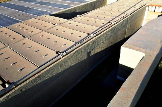 Sistema de Captação de águas pluviais do Palácio do Planalto é modelo. (Foto:Divulgação/Agência Senado)