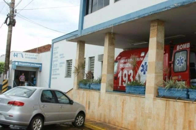 Para se defender, mulher esfaqueia marido na barriga em Três Lagoas Hospital Nossa Senhora Auxiliadora. (Foto: Lucas Gustavo/ Arquivo/ Perfil News).