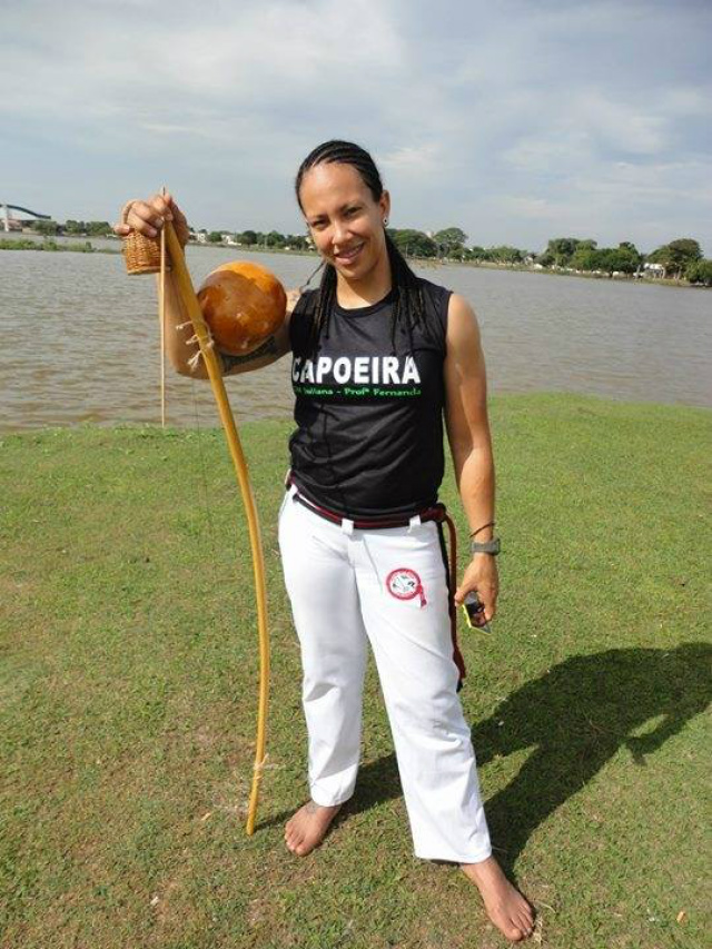 Três-lagoenses comentam sobre reconhecimento internacional da Roda de Capoeira Contra Mestra Juliana, do Grupo Memória Capoeira (Foto: Arquivo Pessoal)