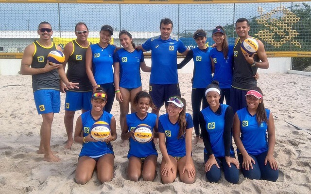 Três Lagoas segue se destacando no vôlei de praia feminino e atleta pode ter vaga no Sul-americano Foto/Assessoria
