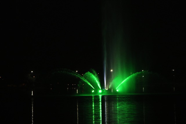 Fonte Luminosa da Lagoa Maior é reativada e funcionará todas as noites Fonte Luminosa da Lagoa Maior é reativada e funcionará todas as noites