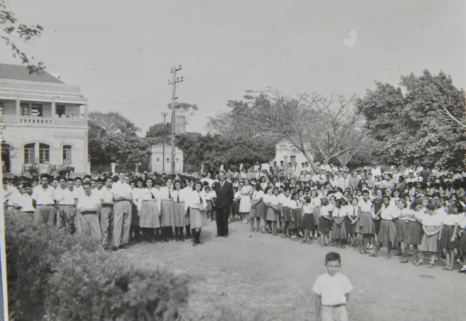 17 de agosto - Dia do Patrimônio Histórico Manifestação civica do alunos do colégio