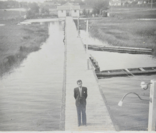 17 de agosto - Dia do Patrimônio Histórico Antigo balneário da lagoa maior - anos 1930 (Foto: Divulgação/Arquivo Público Municipal)